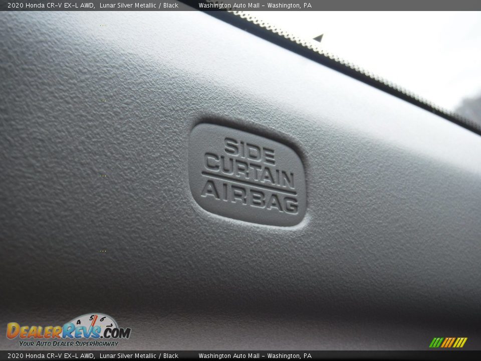 2020 Honda CR-V EX-L AWD Lunar Silver Metallic / Black Photo #23