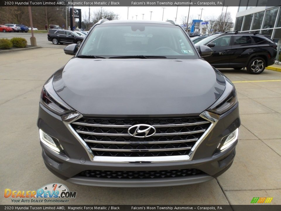 2020 Hyundai Tucson Limited AWD Magnetic Force Metallic / Black Photo #8