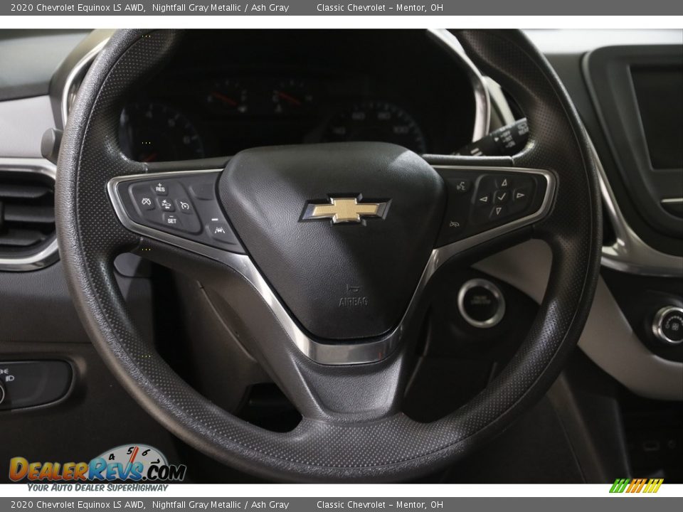 2020 Chevrolet Equinox LS AWD Nightfall Gray Metallic / Ash Gray Photo #7