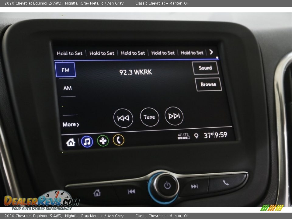 2020 Chevrolet Equinox LS AWD Nightfall Gray Metallic / Ash Gray Photo #10