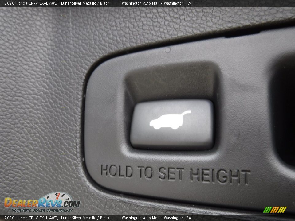 2020 Honda CR-V EX-L AWD Lunar Silver Metallic / Black Photo #28