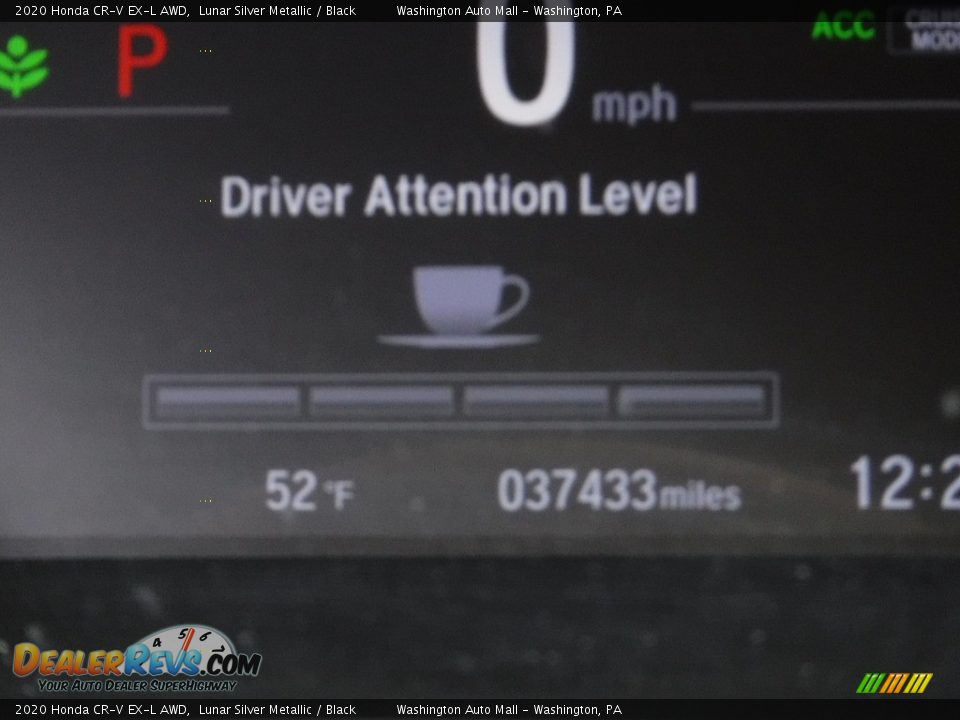 2020 Honda CR-V EX-L AWD Lunar Silver Metallic / Black Photo #32