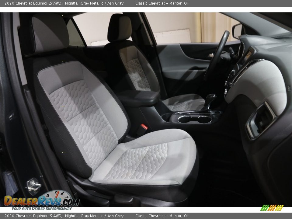 2020 Chevrolet Equinox LS AWD Nightfall Gray Metallic / Ash Gray Photo #15
