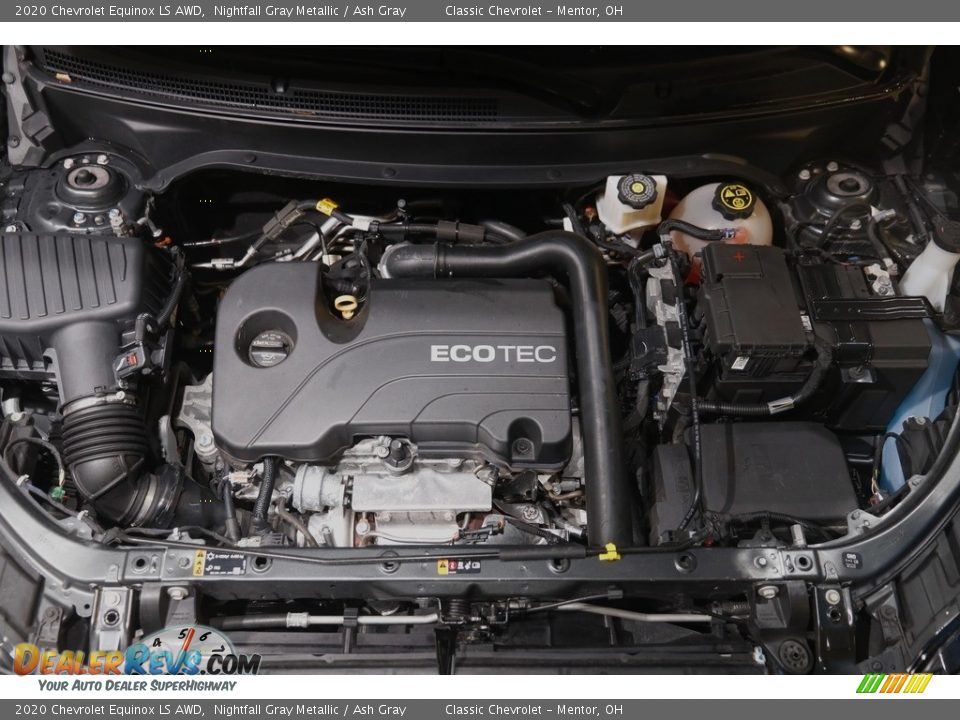 2020 Chevrolet Equinox LS AWD Nightfall Gray Metallic / Ash Gray Photo #19