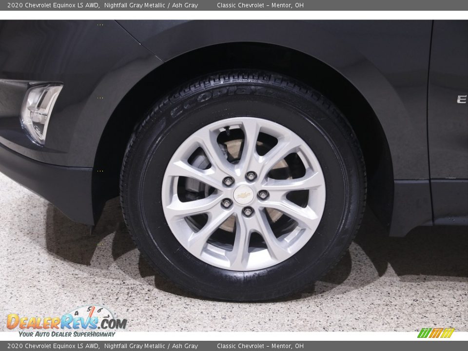 2020 Chevrolet Equinox LS AWD Nightfall Gray Metallic / Ash Gray Photo #20
