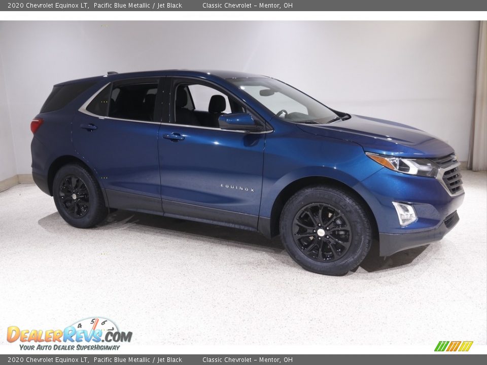 2020 Chevrolet Equinox LT Pacific Blue Metallic / Jet Black Photo #1