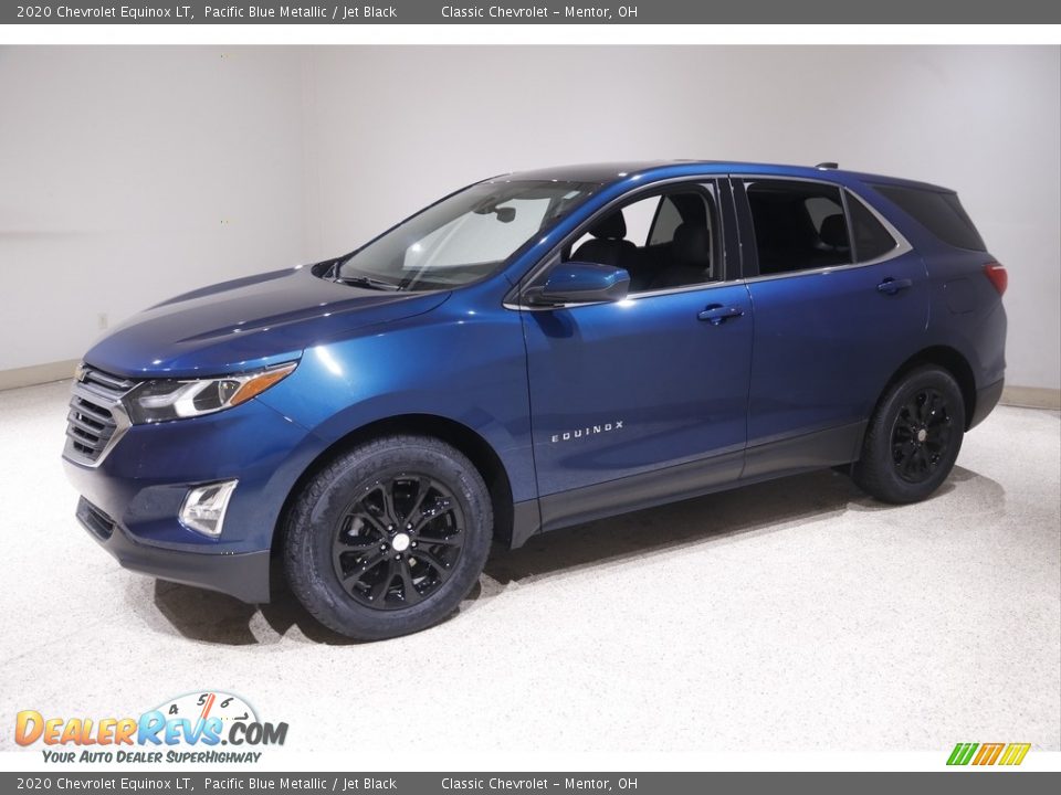 2020 Chevrolet Equinox LT Pacific Blue Metallic / Jet Black Photo #3