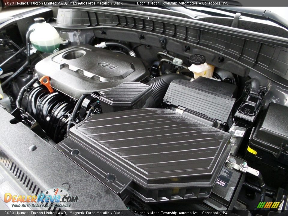 2020 Hyundai Tucson Limited AWD Magnetic Force Metallic / Black Photo #30