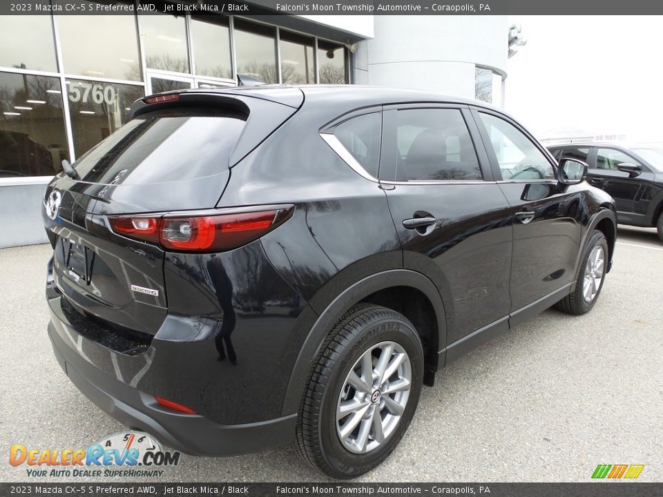 2023 Mazda CX-5 S Preferred AWD Jet Black Mica / Black Photo #2