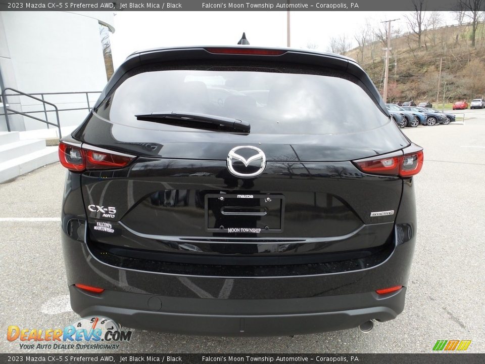 2023 Mazda CX-5 S Preferred AWD Jet Black Mica / Black Photo #3