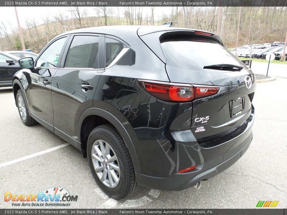 2023 Mazda CX-5 S Preferred AWD Jet Black Mica / Black Photo #5