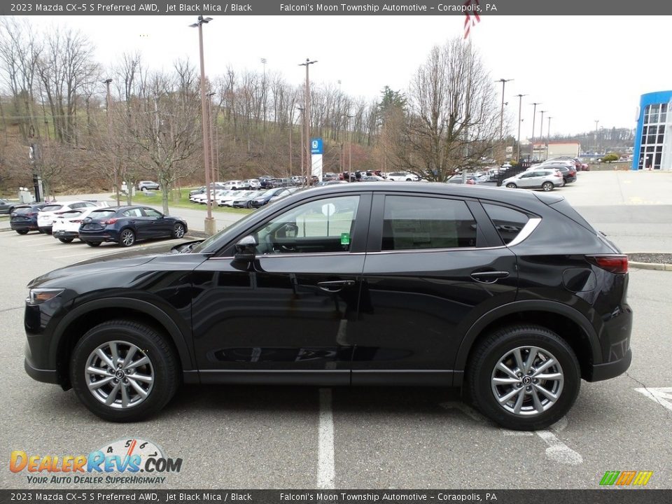 2023 Mazda CX-5 S Preferred AWD Jet Black Mica / Black Photo #6