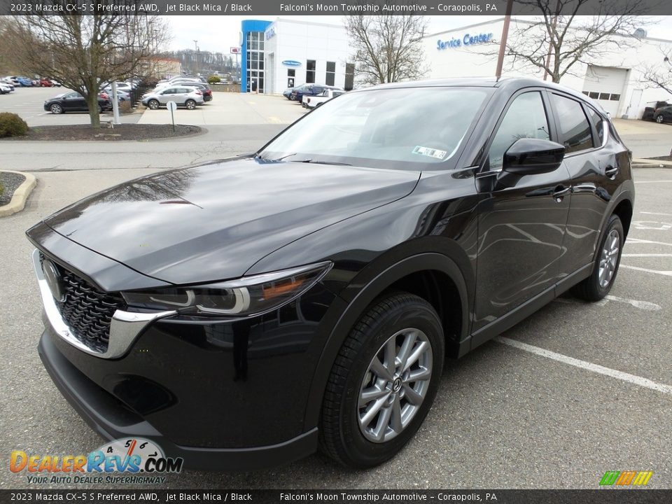 2023 Mazda CX-5 S Preferred AWD Jet Black Mica / Black Photo #7