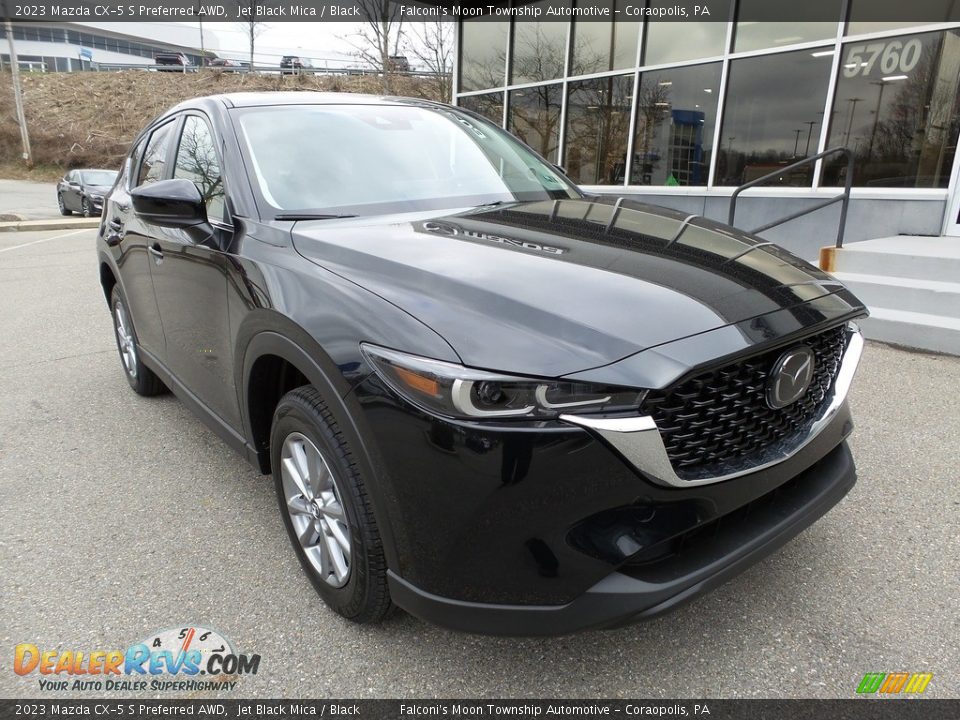 2023 Mazda CX-5 S Preferred AWD Jet Black Mica / Black Photo #9