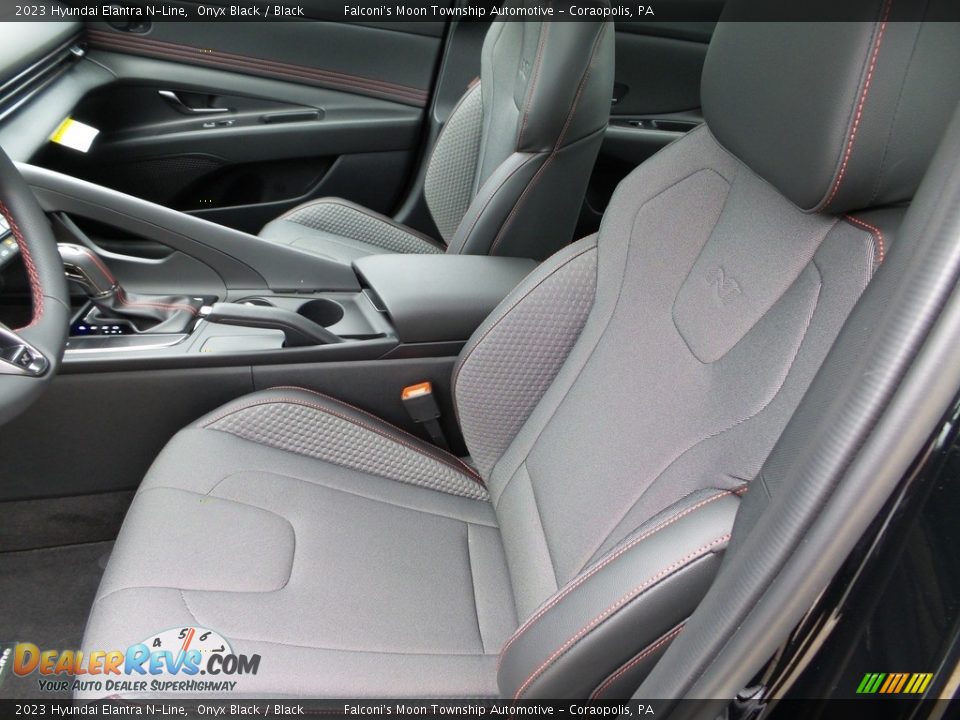 Front Seat of 2023 Hyundai Elantra N-Line Photo #11