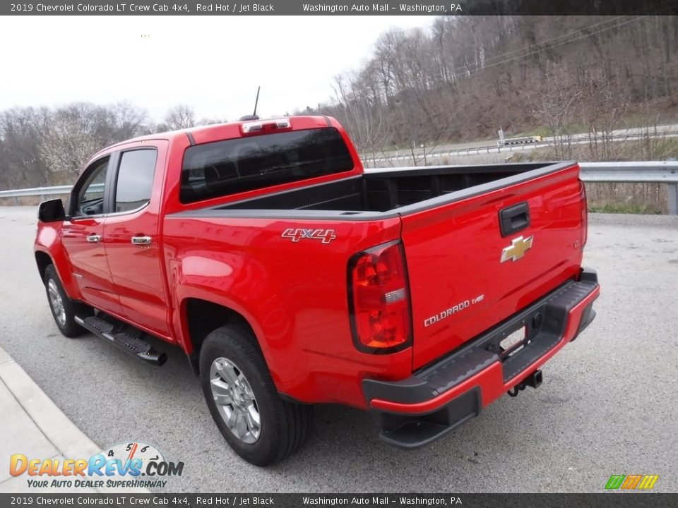 Red Hot 2019 Chevrolet Colorado LT Crew Cab 4x4 Photo #14