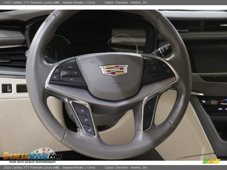 2020 Cadillac XT5 Premium Luxury AWD Steering Wheel Photo #7