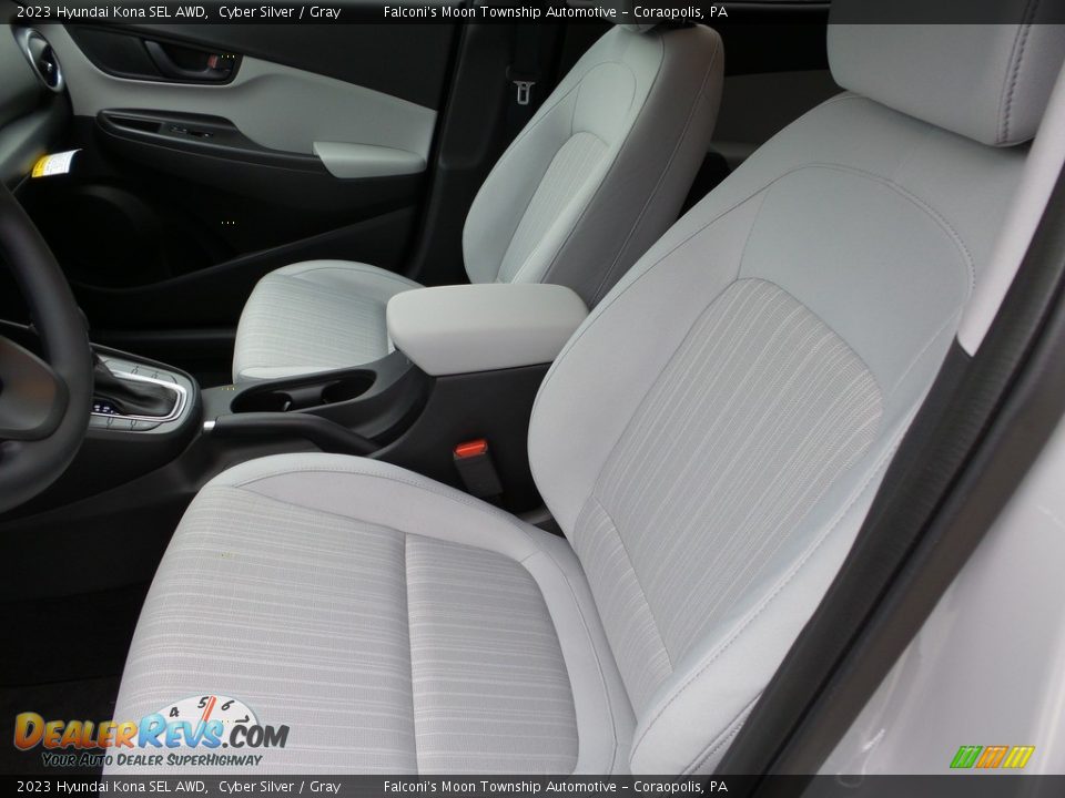 2023 Hyundai Kona SEL AWD Cyber Silver / Gray Photo #11