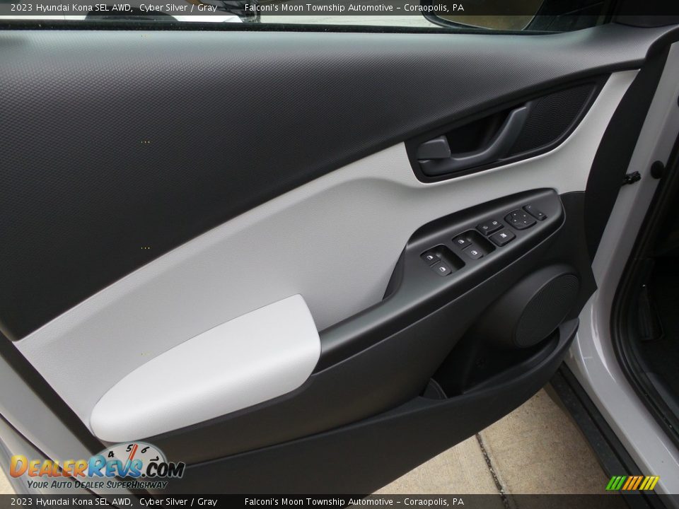 2023 Hyundai Kona SEL AWD Cyber Silver / Gray Photo #14