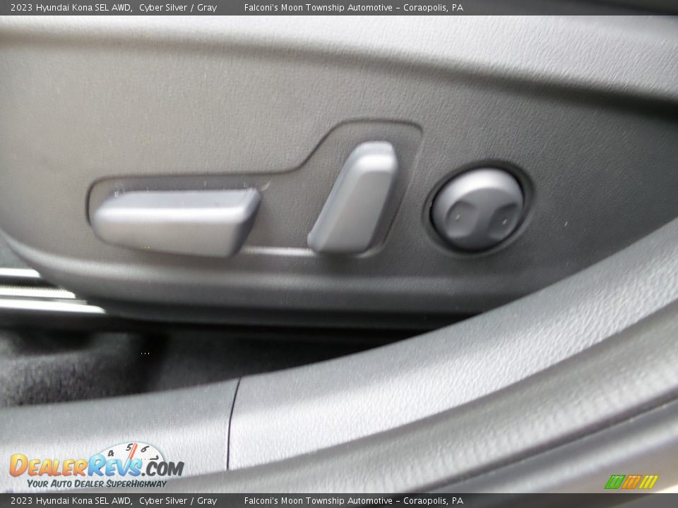 2023 Hyundai Kona SEL AWD Cyber Silver / Gray Photo #15