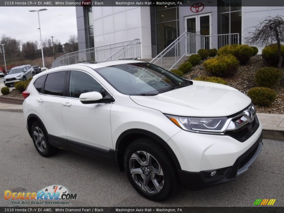 Front 3/4 View of 2018 Honda CR-V EX AWD Photo #1