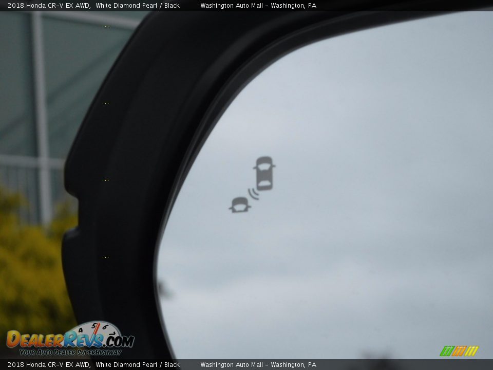 2018 Honda CR-V EX AWD White Diamond Pearl / Black Photo #11