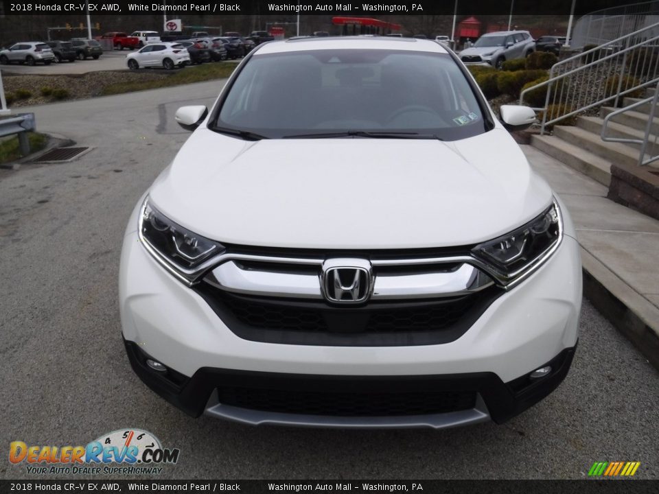 2018 Honda CR-V EX AWD White Diamond Pearl / Black Photo #13