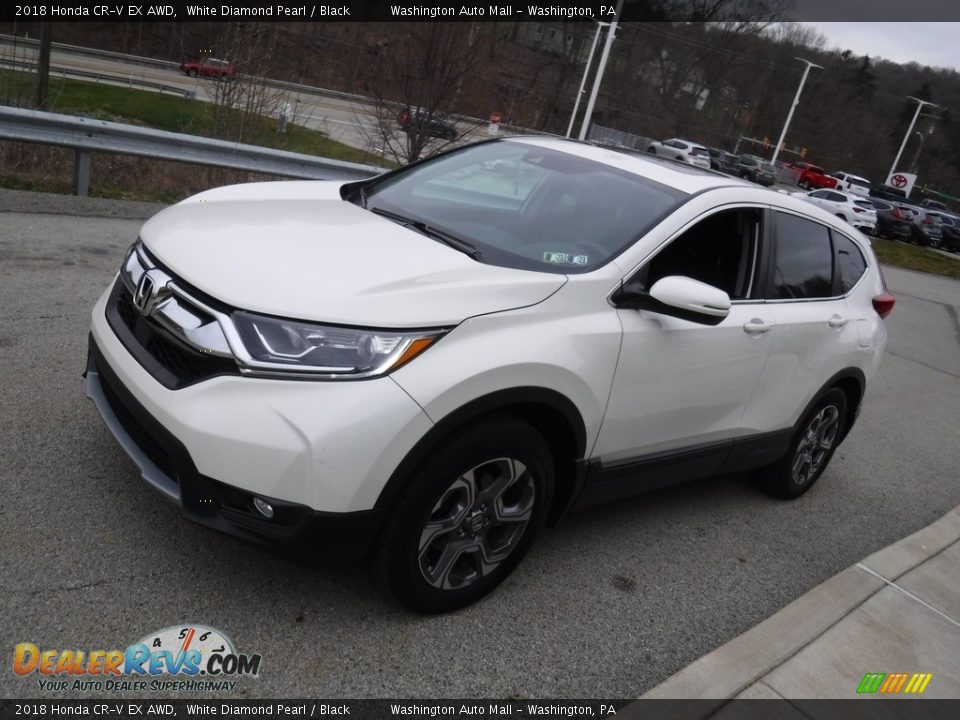 2018 Honda CR-V EX AWD White Diamond Pearl / Black Photo #14