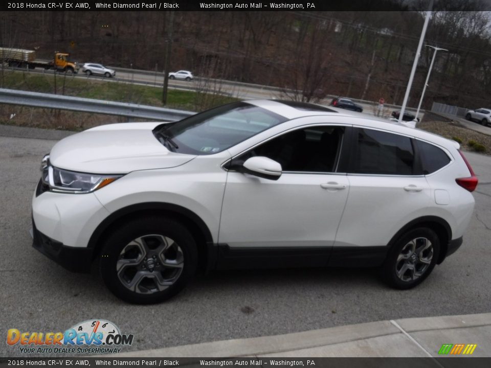 2018 Honda CR-V EX AWD White Diamond Pearl / Black Photo #15