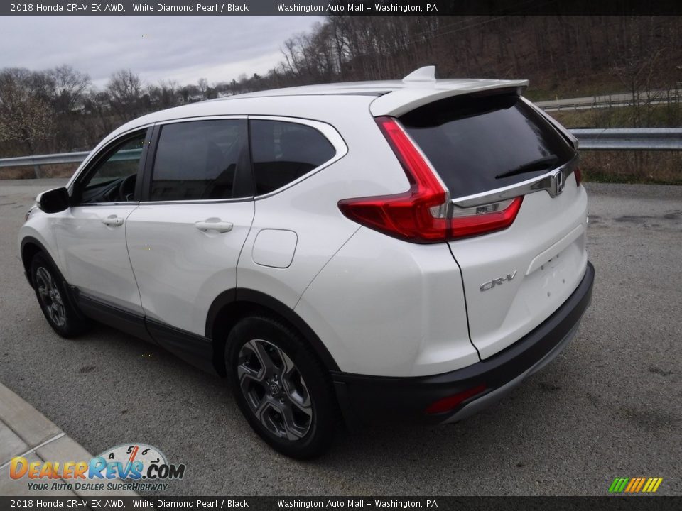 2018 Honda CR-V EX AWD White Diamond Pearl / Black Photo #16