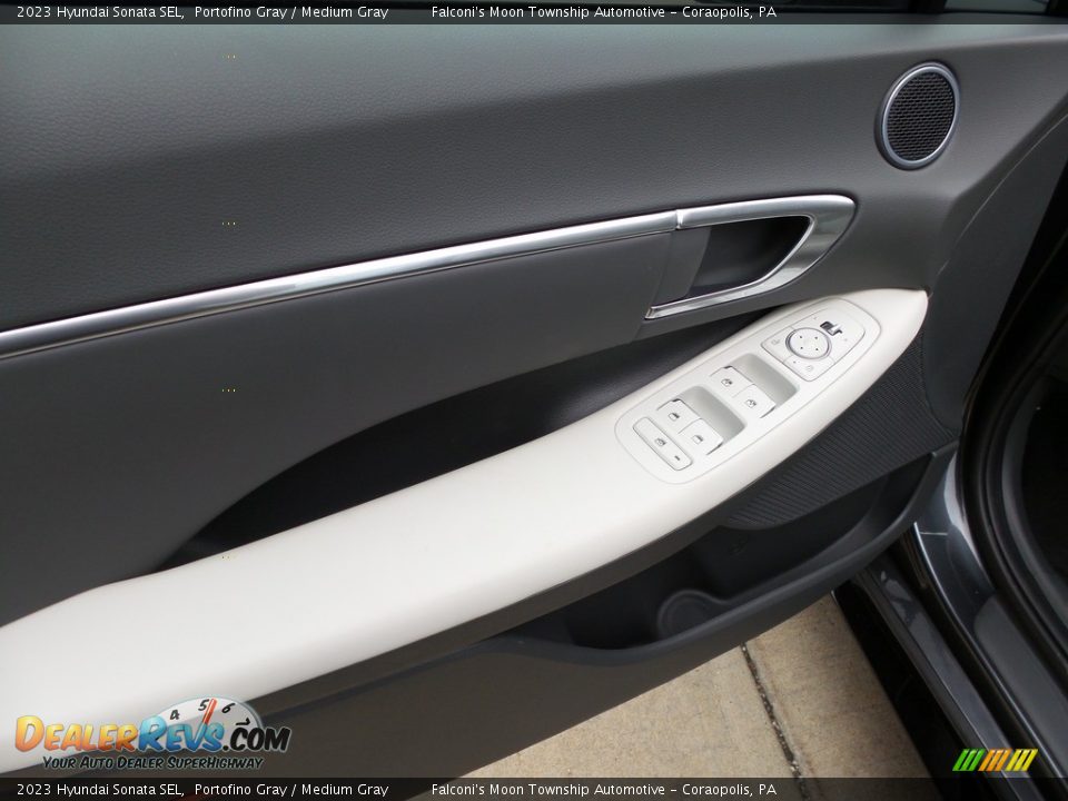 2023 Hyundai Sonata SEL Portofino Gray / Medium Gray Photo #13
