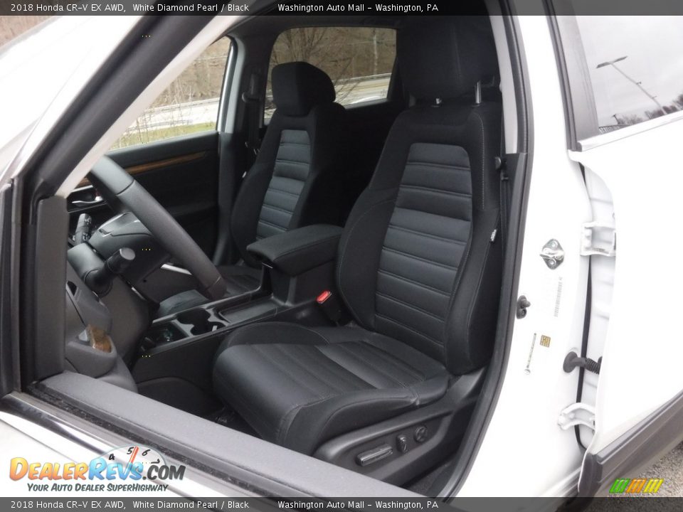 2018 Honda CR-V EX AWD White Diamond Pearl / Black Photo #19