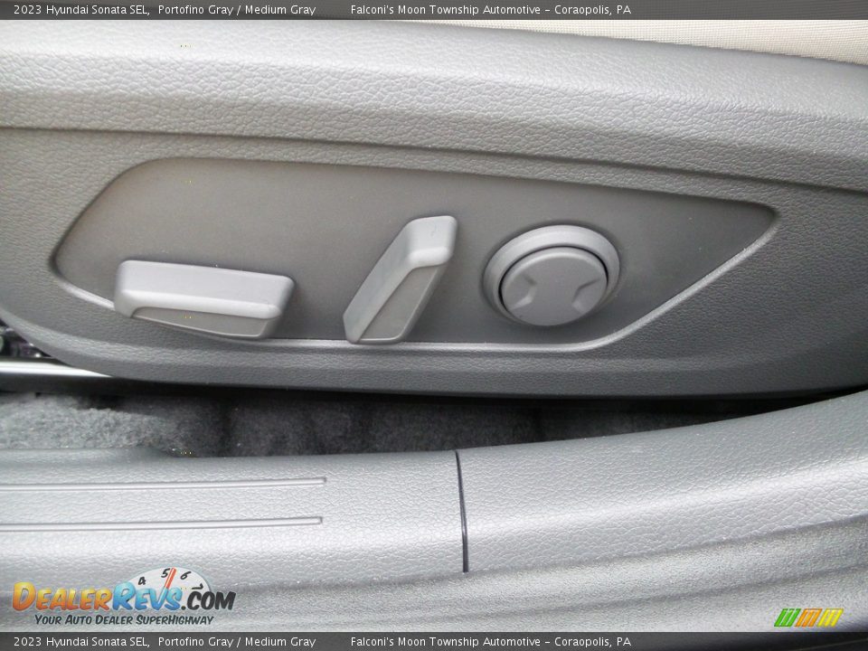 2023 Hyundai Sonata SEL Portofino Gray / Medium Gray Photo #15