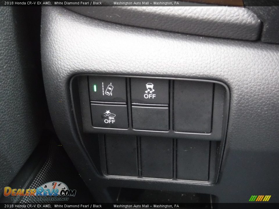 2018 Honda CR-V EX AWD White Diamond Pearl / Black Photo #23