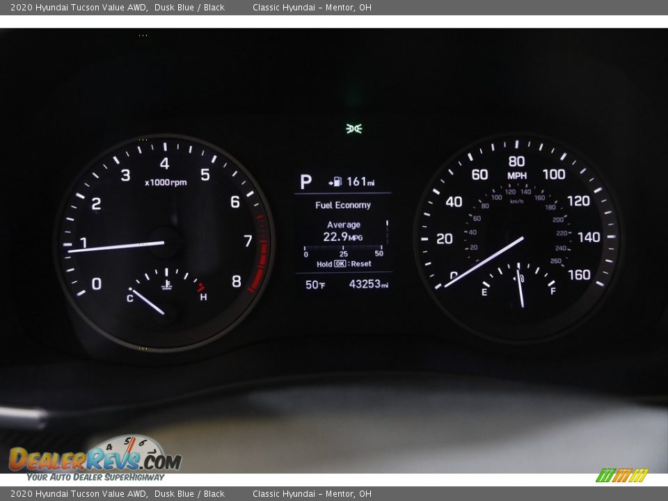 2020 Hyundai Tucson Value AWD Dusk Blue / Black Photo #8