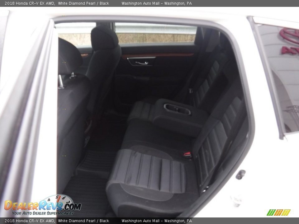 2018 Honda CR-V EX AWD White Diamond Pearl / Black Photo #28