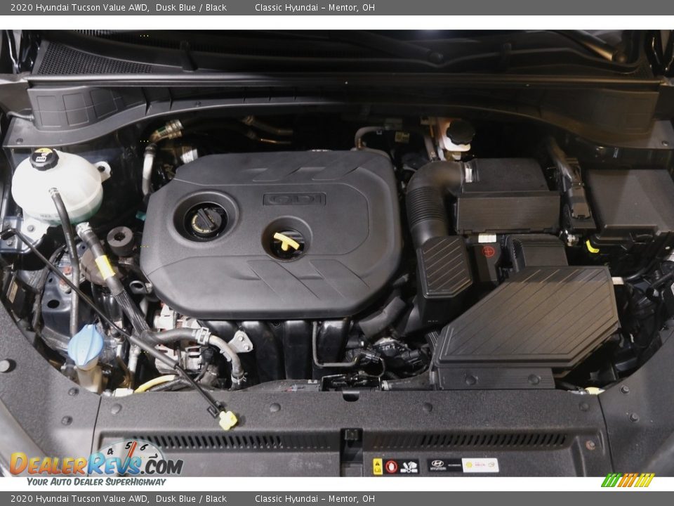2020 Hyundai Tucson Value AWD Dusk Blue / Black Photo #18