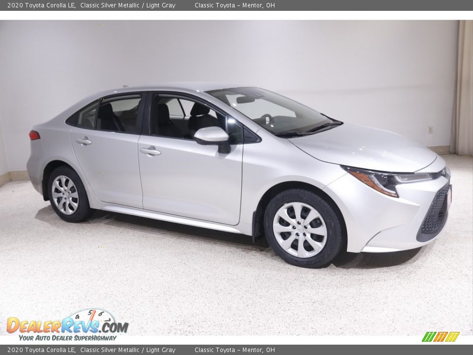 2020 Toyota Corolla LE Classic Silver Metallic / Light Gray Photo #1