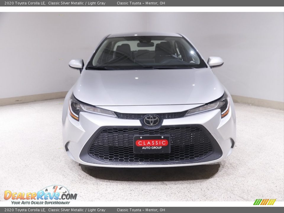 2020 Toyota Corolla LE Classic Silver Metallic / Light Gray Photo #2