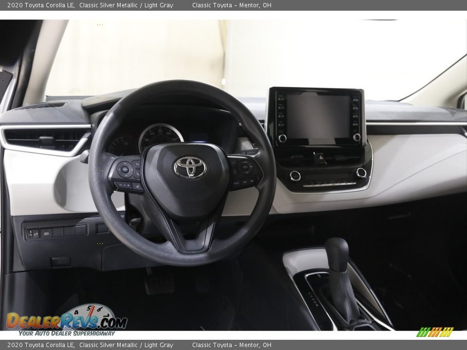2020 Toyota Corolla LE Classic Silver Metallic / Light Gray Photo #6
