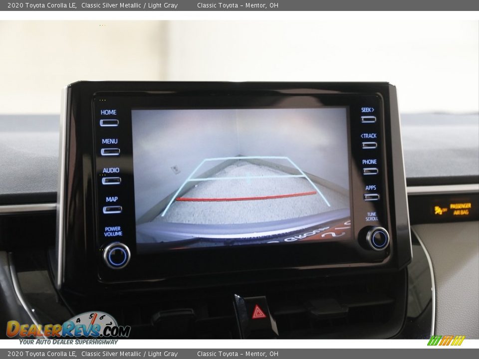 2020 Toyota Corolla LE Classic Silver Metallic / Light Gray Photo #11