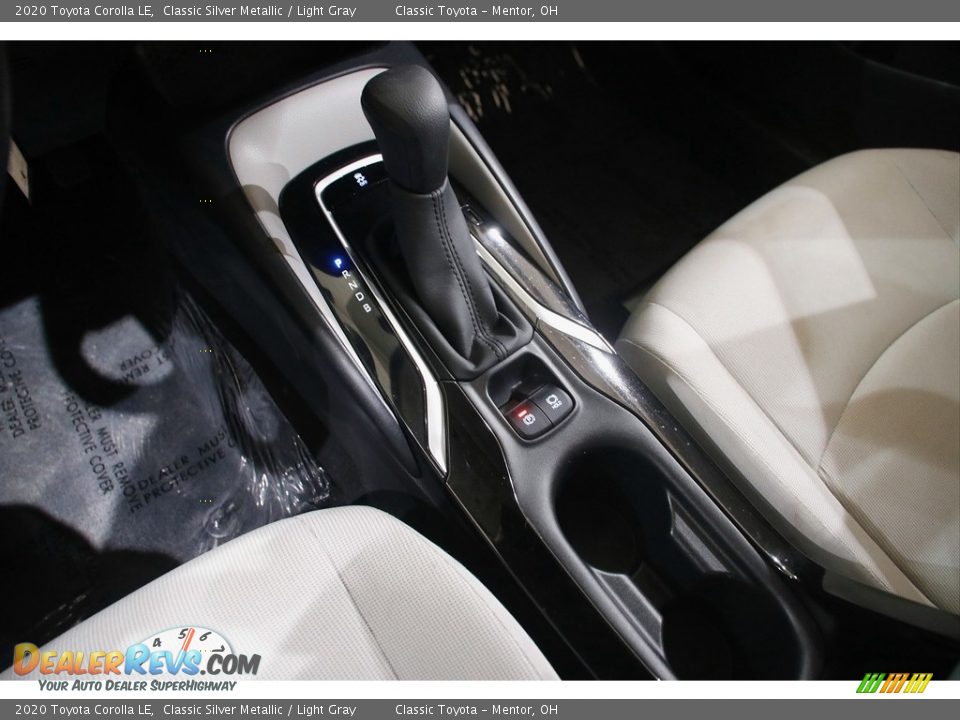 2020 Toyota Corolla LE Classic Silver Metallic / Light Gray Photo #12