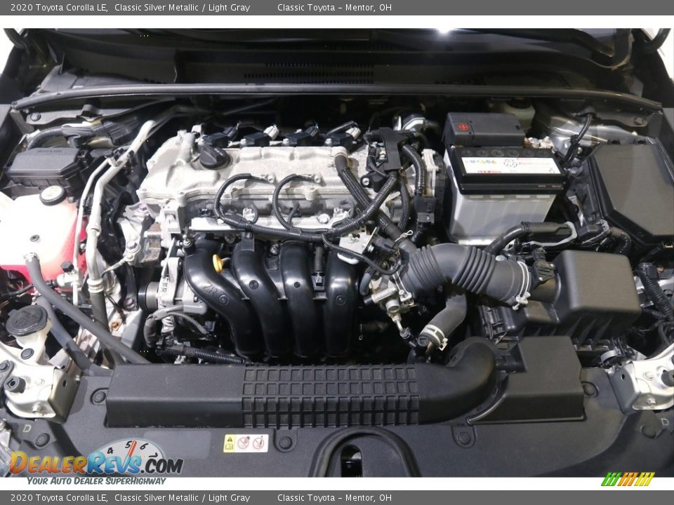 2020 Toyota Corolla LE Classic Silver Metallic / Light Gray Photo #17