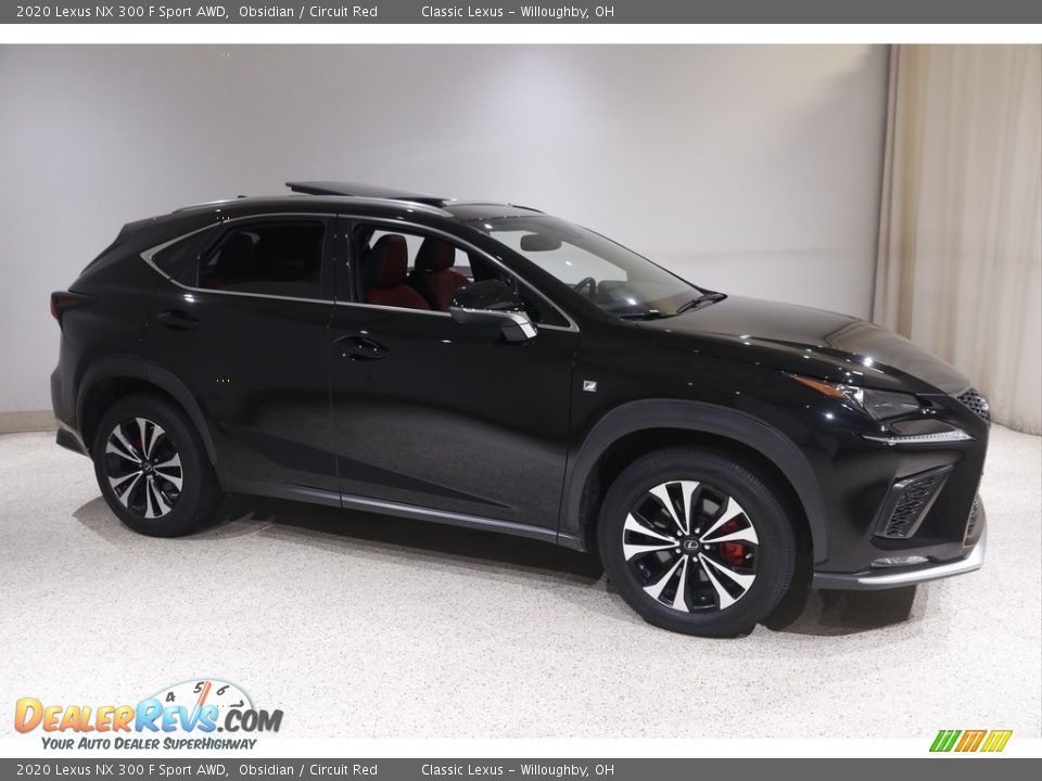 Obsidian 2020 Lexus NX 300 F Sport AWD Photo #1