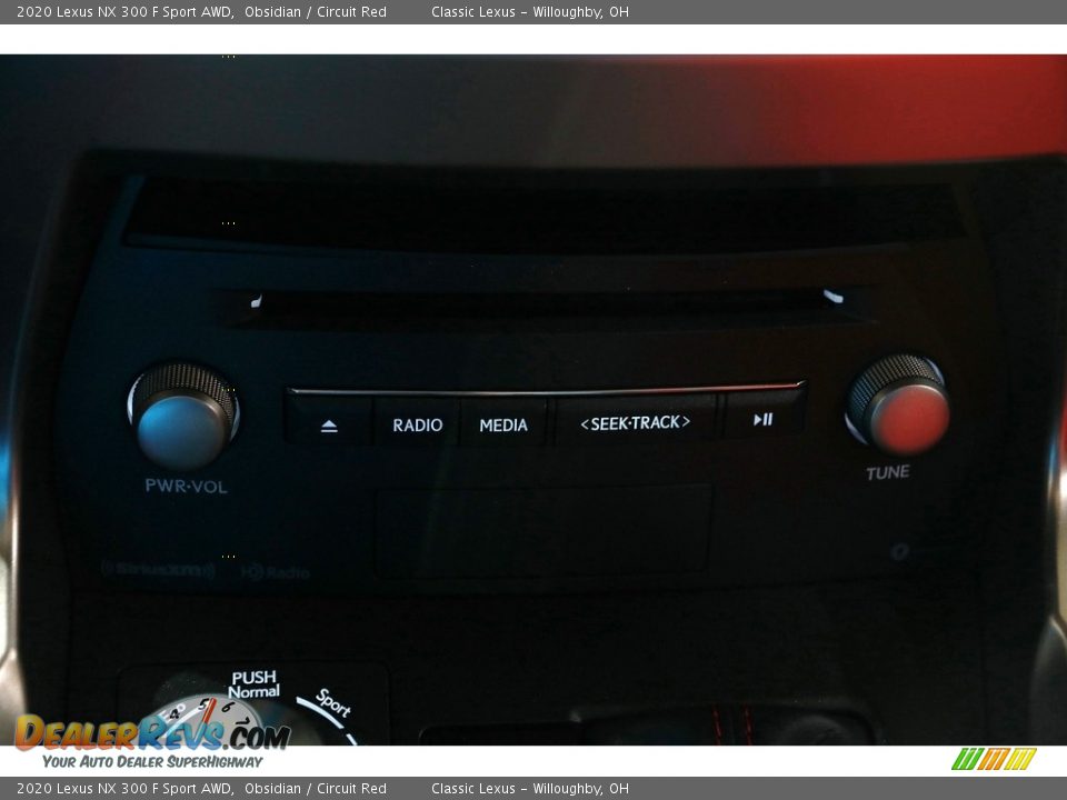 2020 Lexus NX 300 F Sport AWD Obsidian / Circuit Red Photo #17