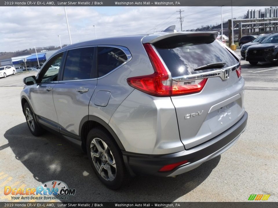 2019 Honda CR-V EX-L AWD Lunar Silver Metallic / Black Photo #8