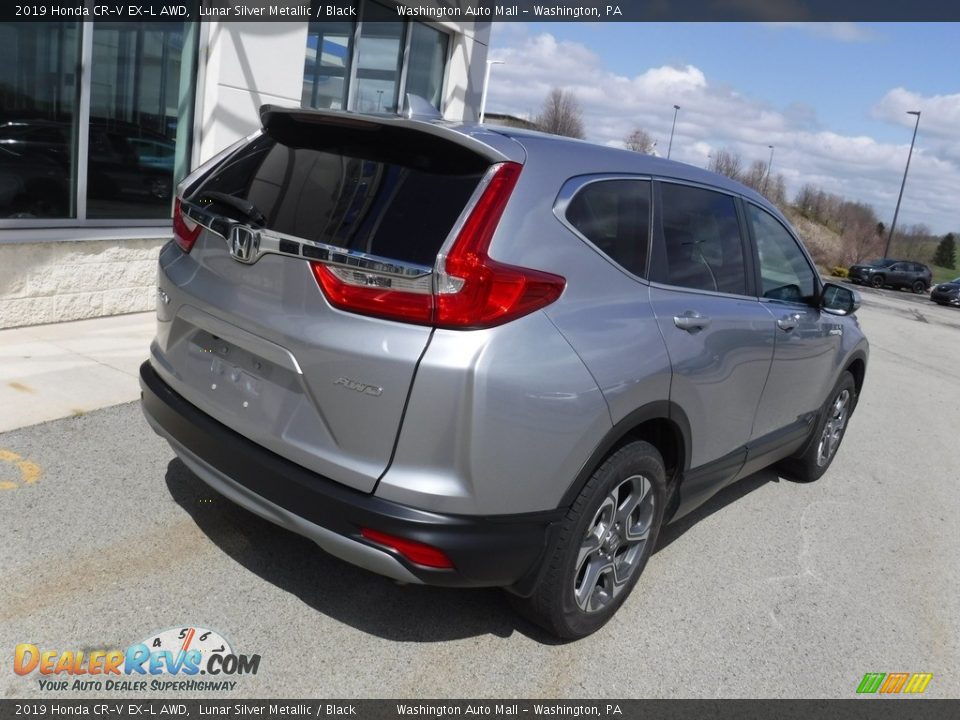 2019 Honda CR-V EX-L AWD Lunar Silver Metallic / Black Photo #10