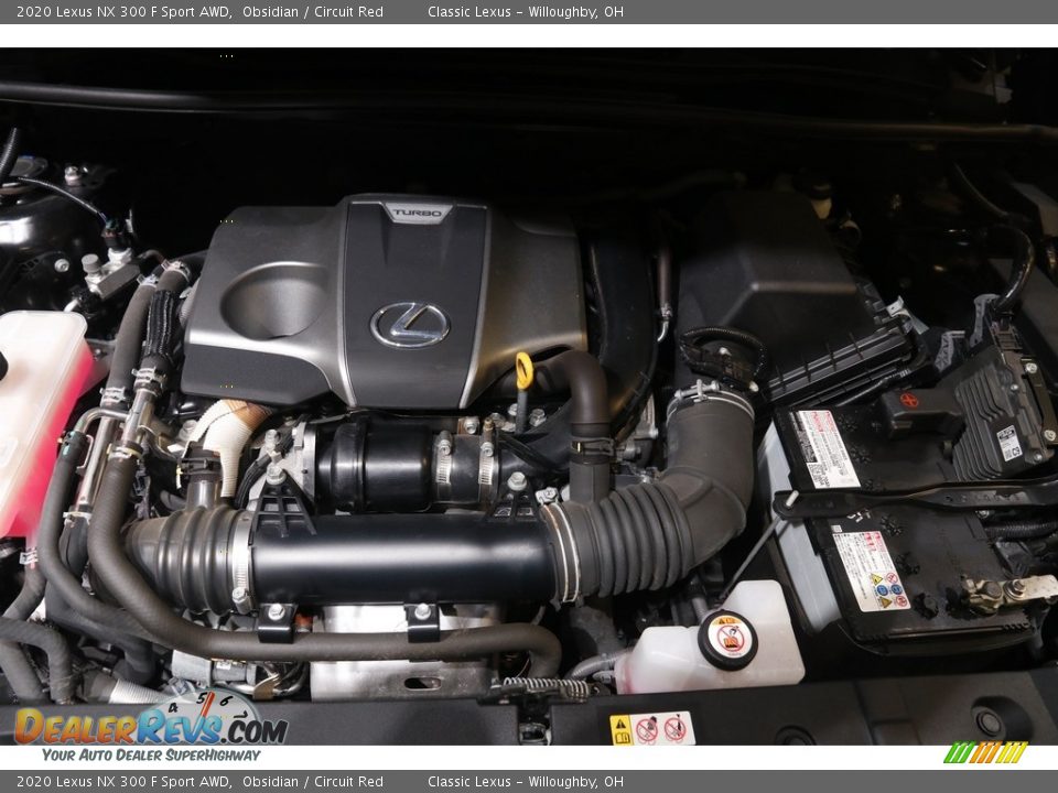 2020 Lexus NX 300 F Sport AWD 2.0 Liter Turbocharged DOHC 16-Valve VVT-i 4 Cylinder Engine Photo #25