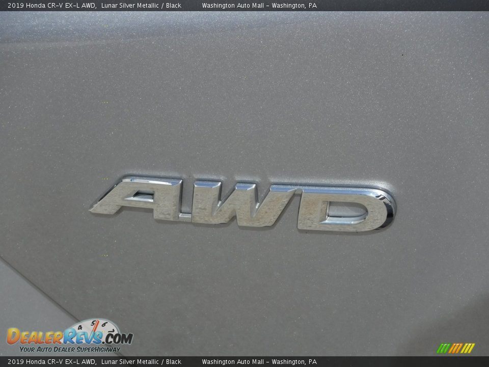 2019 Honda CR-V EX-L AWD Lunar Silver Metallic / Black Photo #11