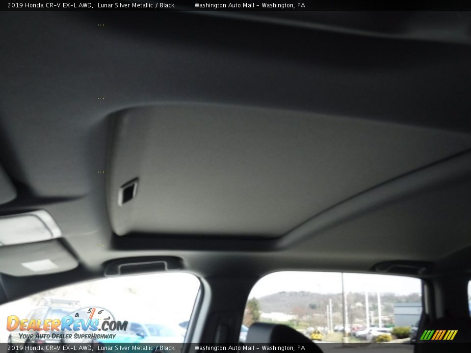 2019 Honda CR-V EX-L AWD Lunar Silver Metallic / Black Photo #12